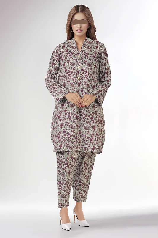 Printed Lawn Stitched/Unstitched 2 Piece (Shirt/Trouser)