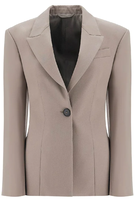 The Attico Women's Single-Breasted Wool Blazer