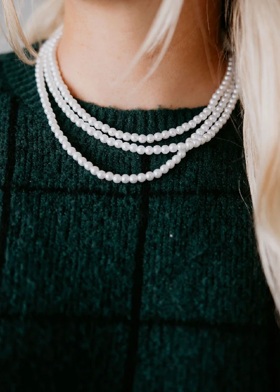 Bradyn Pearl Layered Necklace