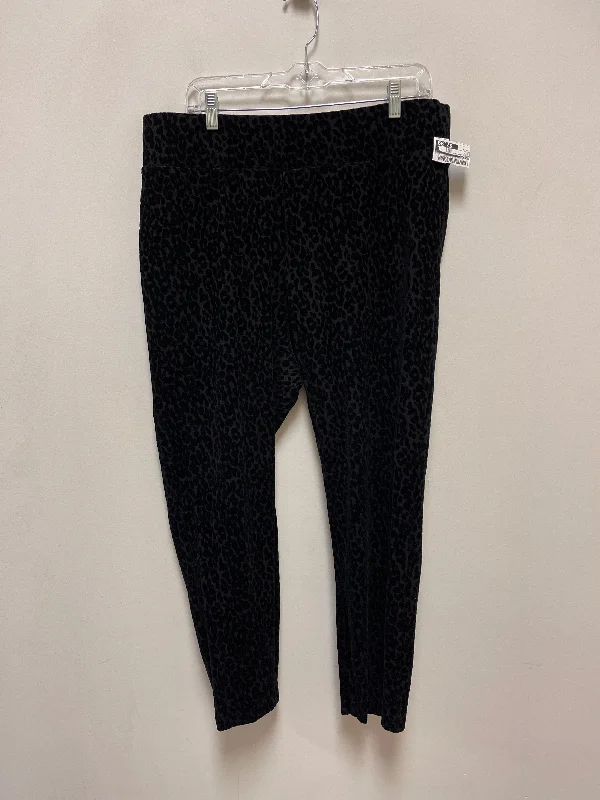 Pants Leggings By Old Navy In Black, Size: 2x