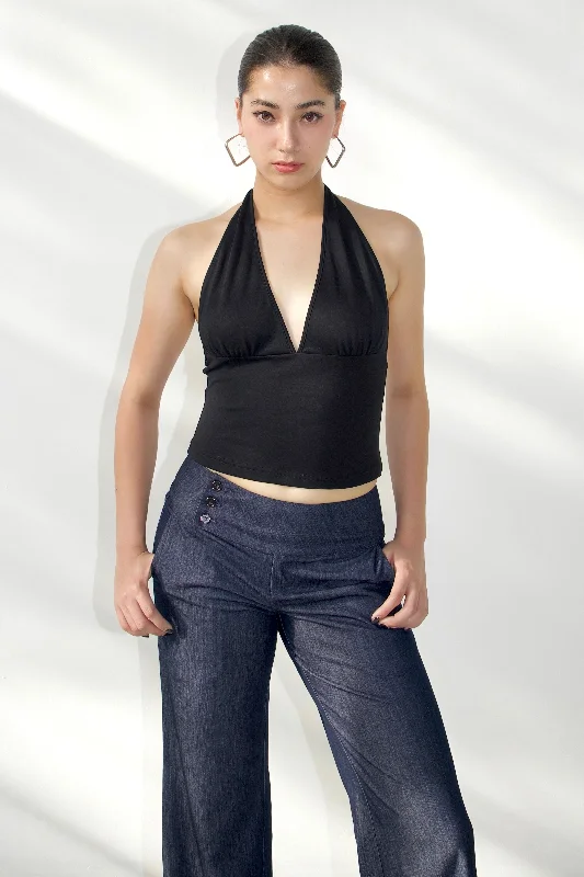 SCG MADE |Lola Halter-neck Cupro top