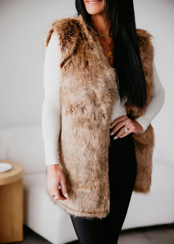 Kaine Faux Fur Vest