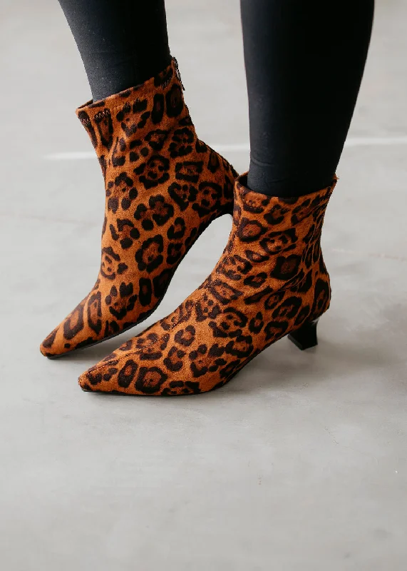 Henrix Leopard Print Heels