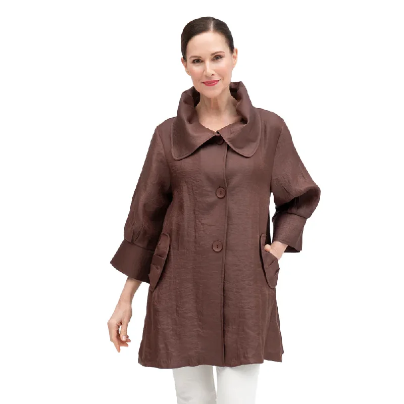 Damee Signature Swing Jacket in Espresso - 200-ESP