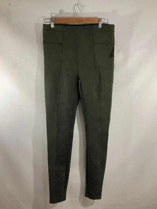 Pants Leggings By Spanx In Green, Size: M