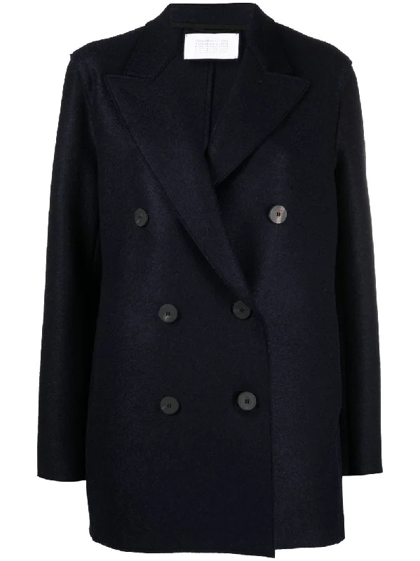 Harris Wharf London Women's Coats blue