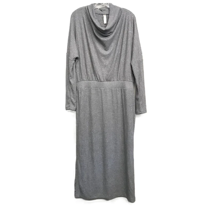 Dress Sweater By Daily Practice By Anthropologie In Grey, Size: L