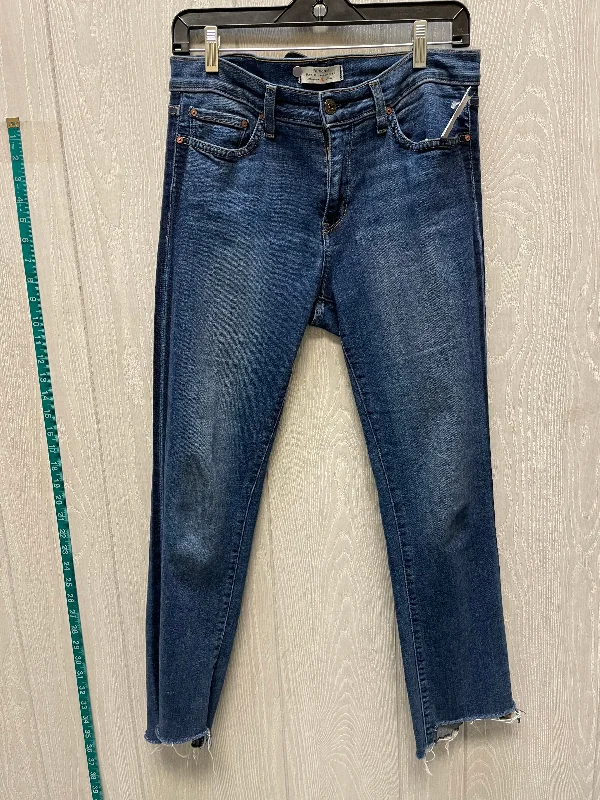 Jeans Cropped By principle denim innovators In Blue Denim, Size: 10