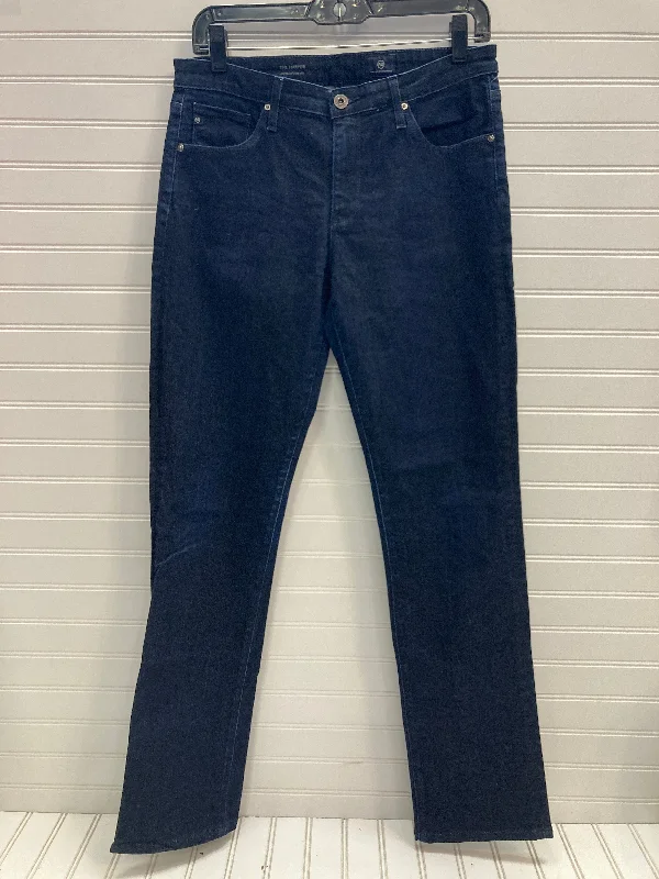 Jeans Designer By Adriano Goldschmied In Blue Denim, Size: 8