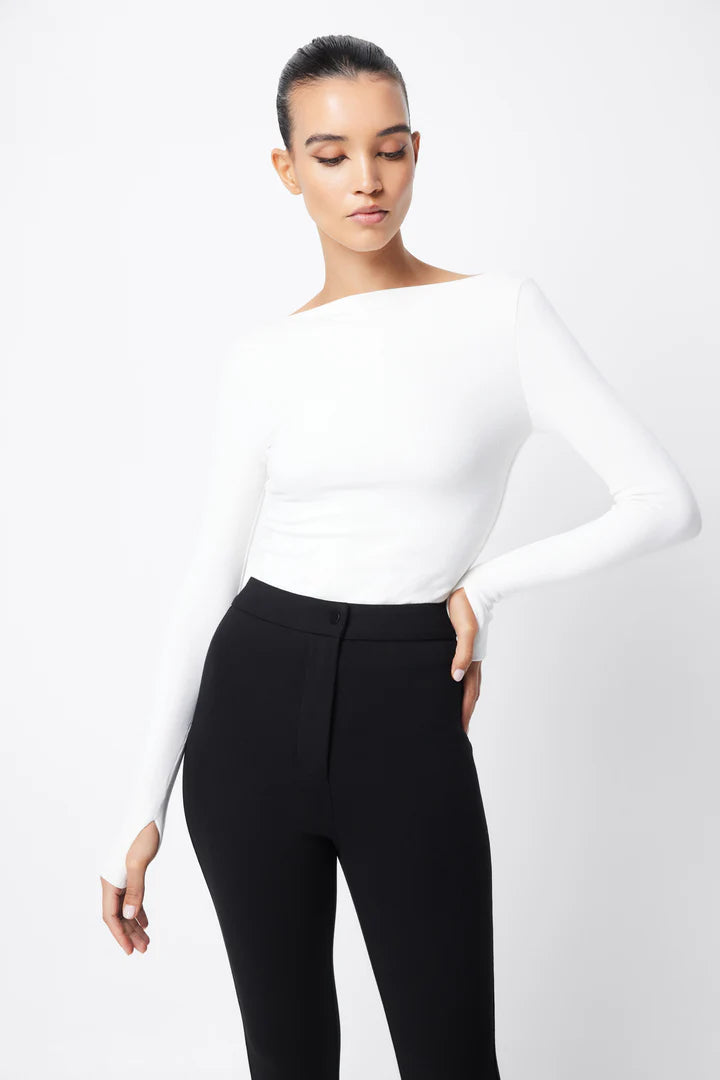 Mossman Camden Top - White