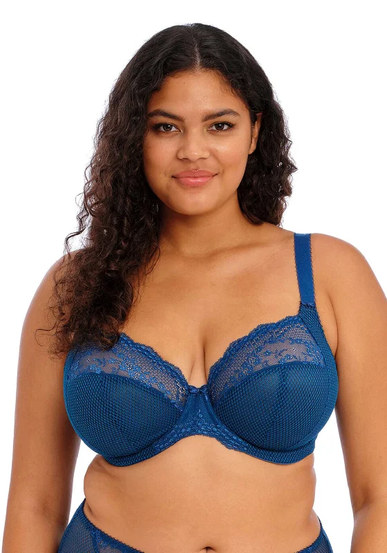 Elomi Charley Stretch Plunge Bra, Petrol